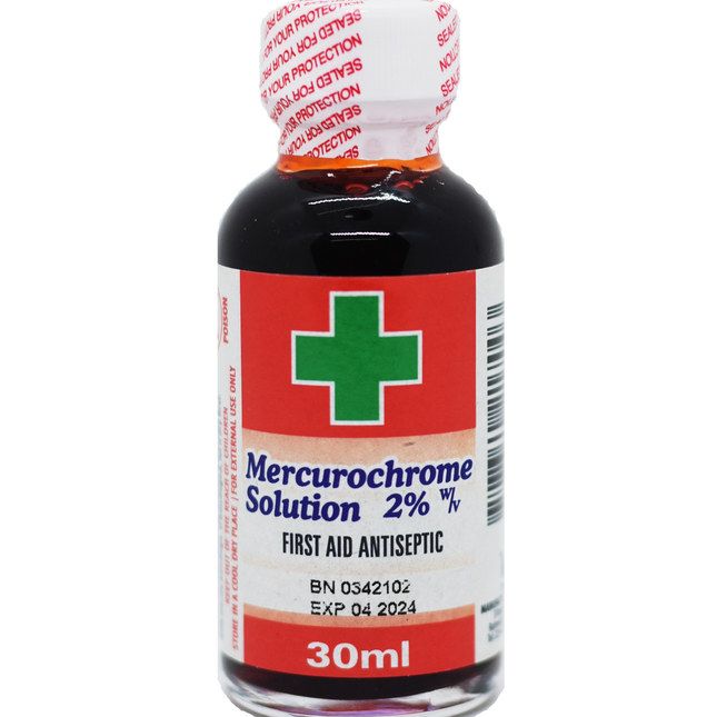Mercurochrome Solution 2% 30ml