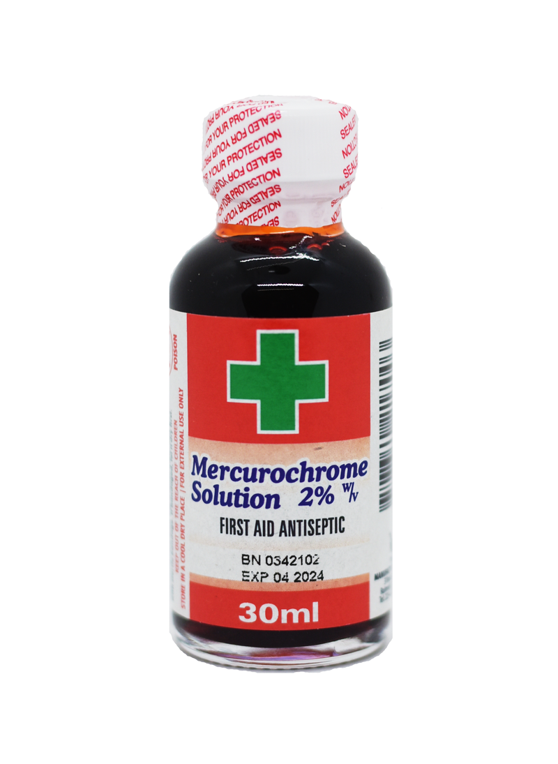 Mercurochrome Solution 2% 30ml