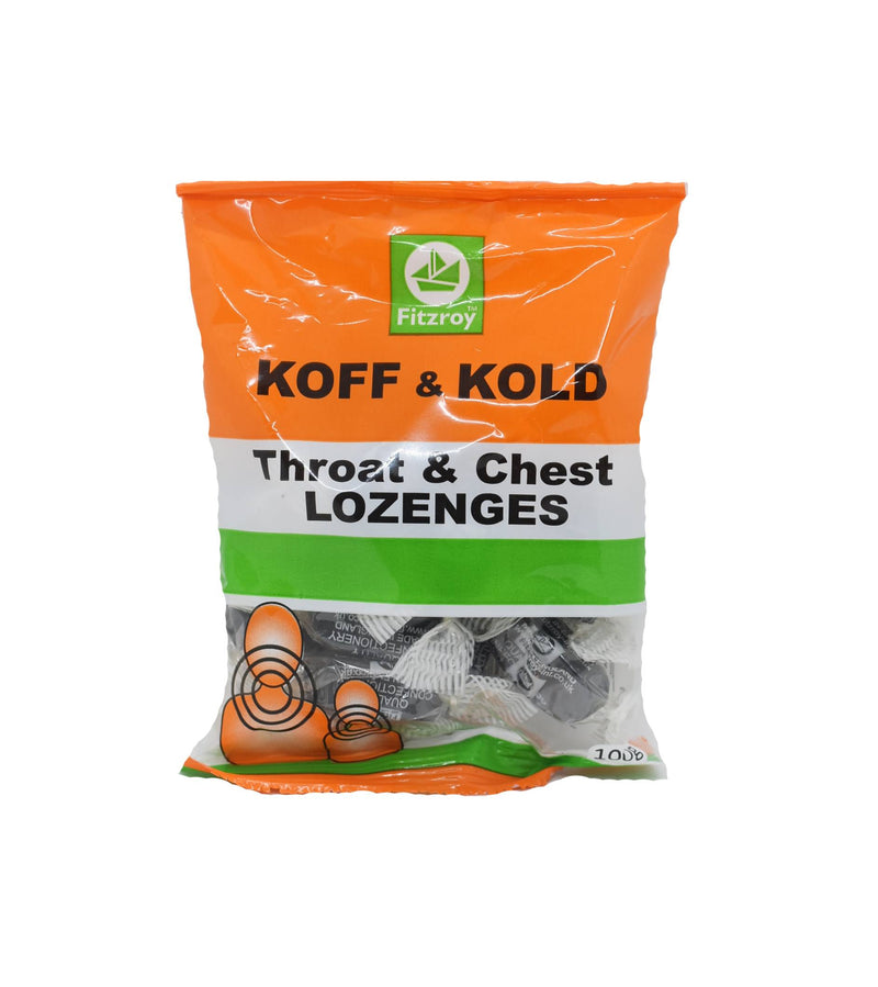 Fitzroy Koff & Kold Lozenges Bag