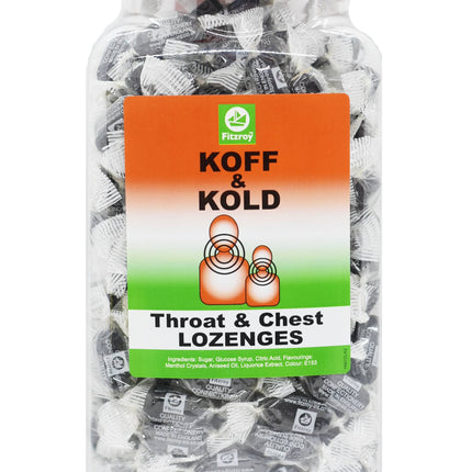 Fitzroy Koff & Kold Throat & Chest Lozenges 280's Singles