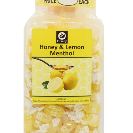 Fitzroy Honey & Lemon Menthol Drops - Single