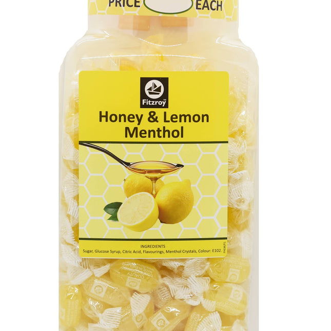 Fitzroy Honey & Lemon Menthol Drops - Single