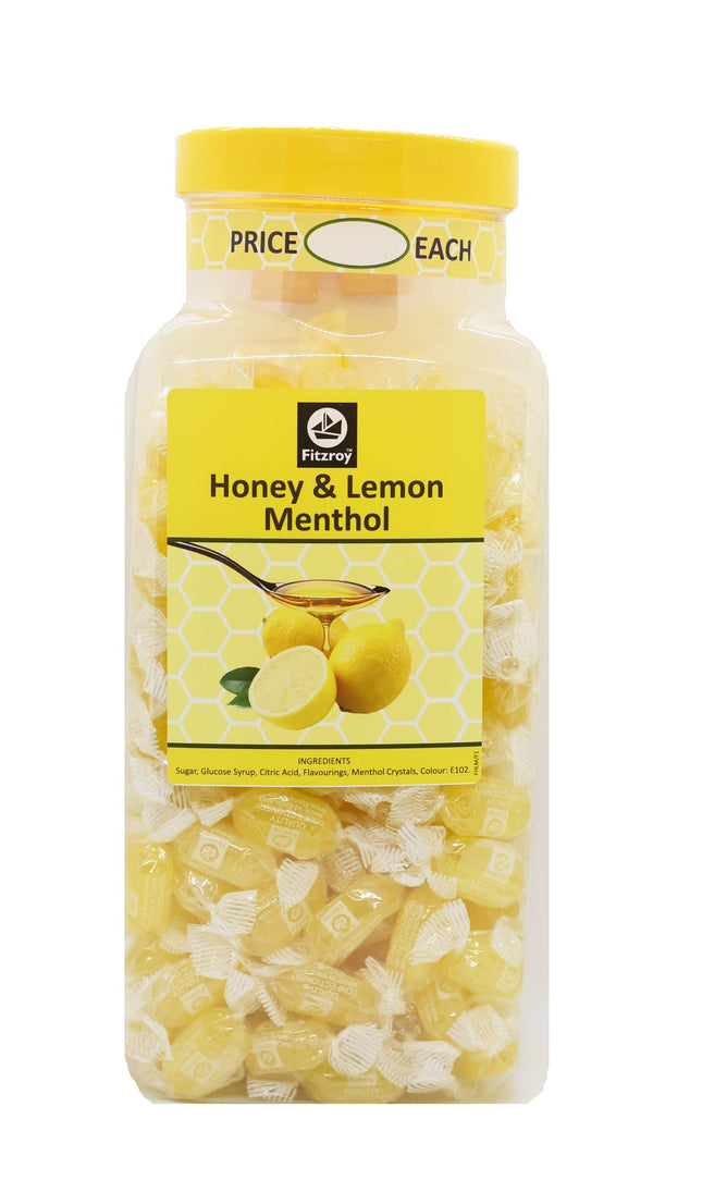 Fitzroy Honey & Lemon Menthol Drops - Single 202