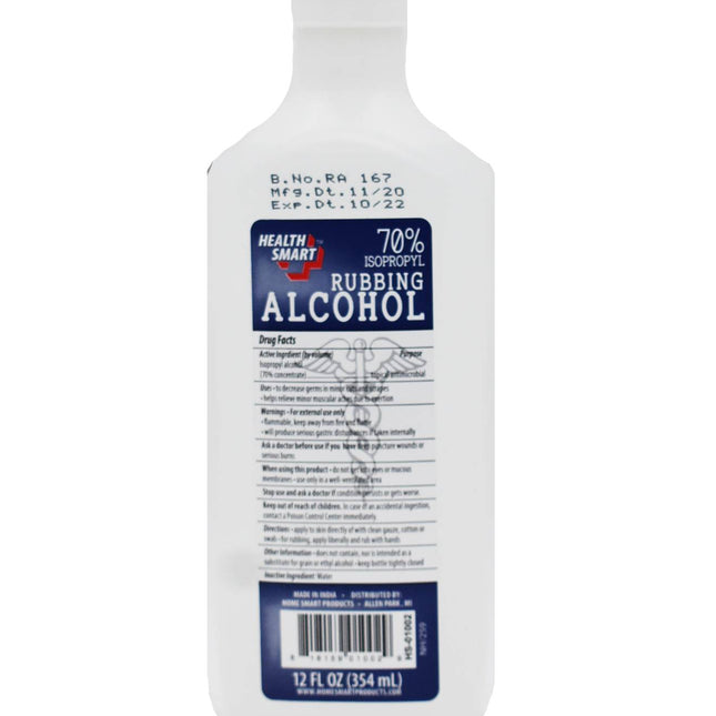 Health Smart Rubbing Alcohol 70%  354ml