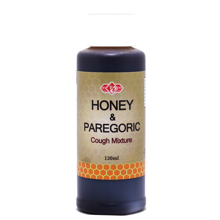 V & S Honey & Paregoric Cough Mixture 120ml