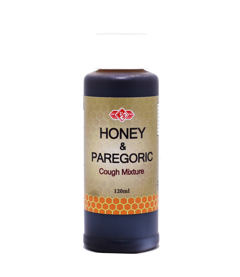 V & S Honey & Paregoric Cough Mixture 120ml