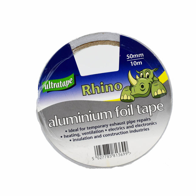 Rhino Aluminium Foil Tape 50mm/10m