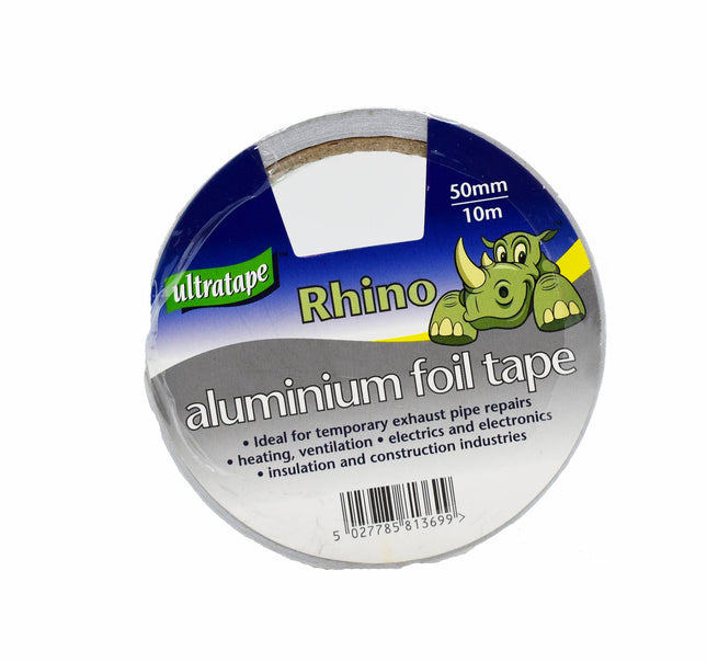 Rhino Aluminium Foil Tape 50mm/10m