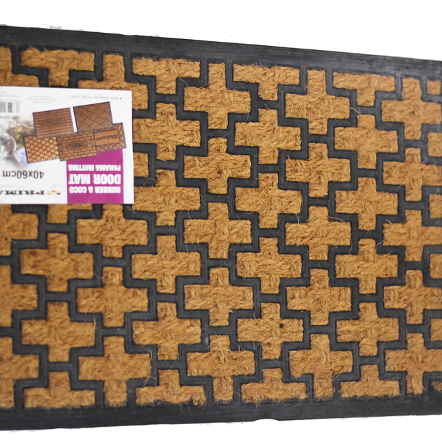 Prima Rubber & Coco Door Mat 40x60cm