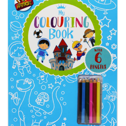 My Colouring Book With 6 Pencils