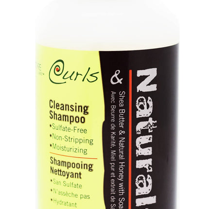 Curls & Naturals Cleansin Shampoo 12floz