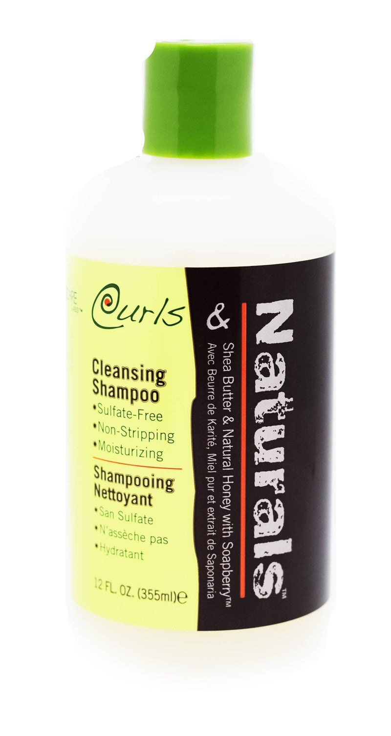 Curls & Naturals Cleansin Shampoo 12floz