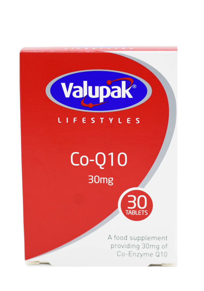 Valupak Co-Q10 30mg Tablets 30