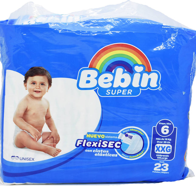 Bebin Super XXL Unisex Size 6x23's