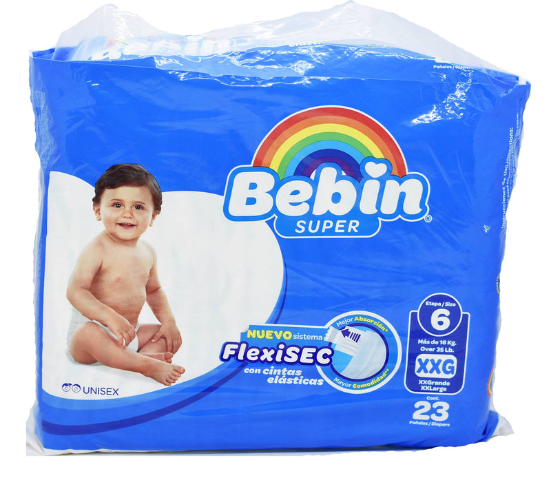 Bebin Super XXL Unisex Size 6x23's