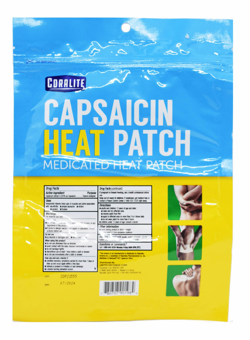 Coralite Capsaicin Heat Patch 2's