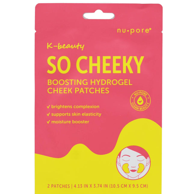 Nu-Pore So Cheeky Boosting Hydrogel Cheek Patches 1pair