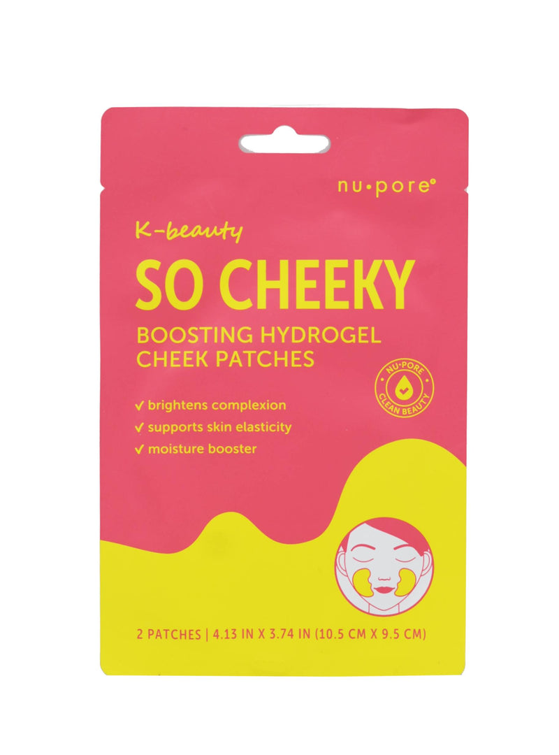 Nu-Pore So Cheeky Boosting Hydrogel Cheek Patches 1pair