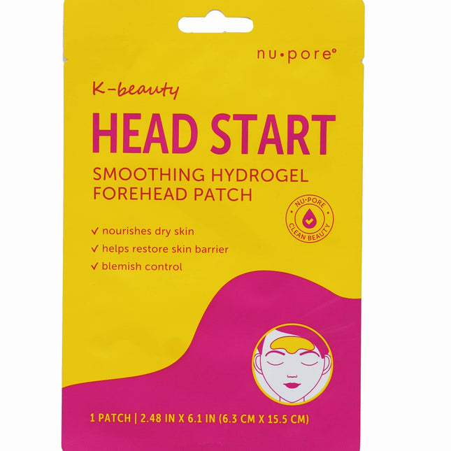 Nu-Pore Head Start Smoothing Hydrogel Forehead Patch 1ct