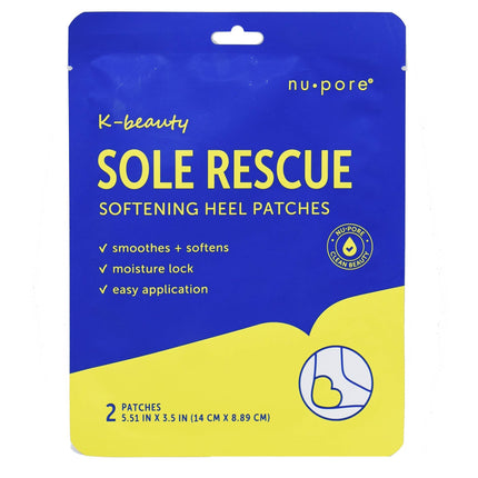 Nu-Pore Sole Rescue Softening Heel Patches 2ct