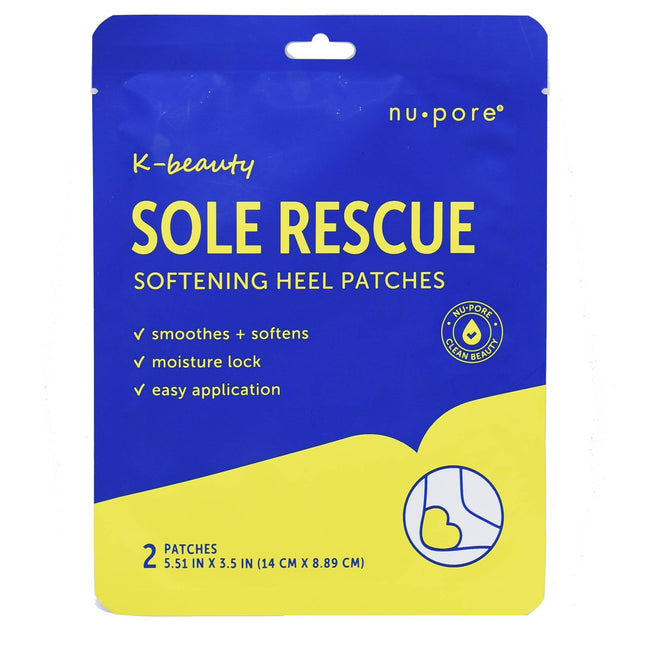 Nu-Pore Sole Rescue Softening Heel Patches 2ct