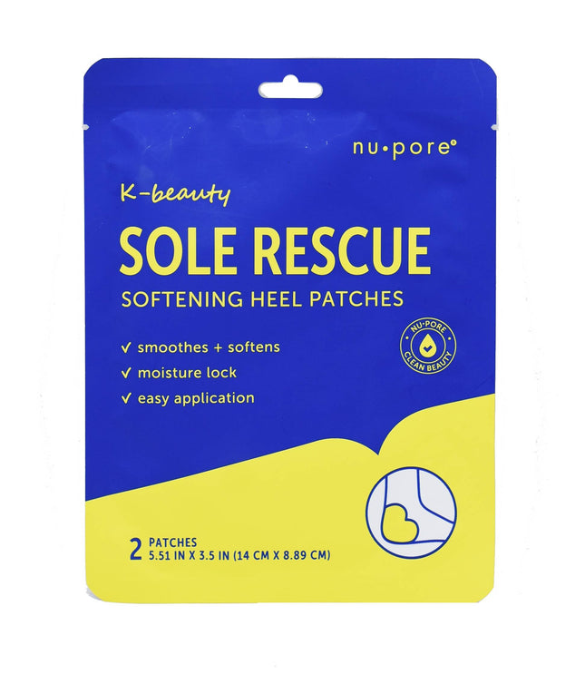 Nu-Pore Sole Rescue Softening Heel Patches 2ct