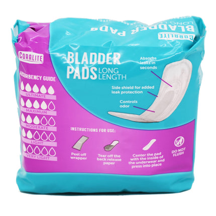 Coralite  Discreet Bladder Pads Long 6's