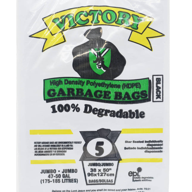 Victory Garbage Bags Jumbo 38 x 50"