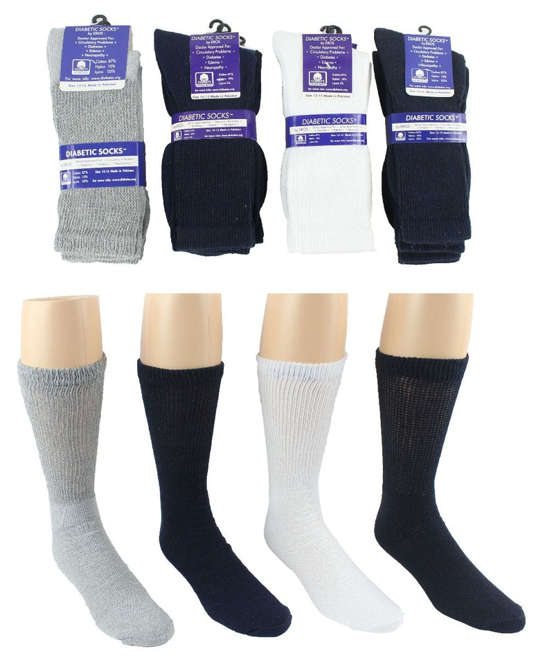 Diabectic Socks Size 9-11 White