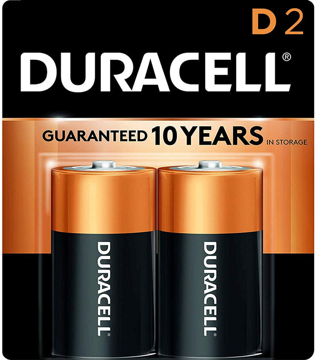 Duracell Batteries D2