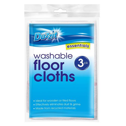 Duzzit Washable Floor Cloths 3's