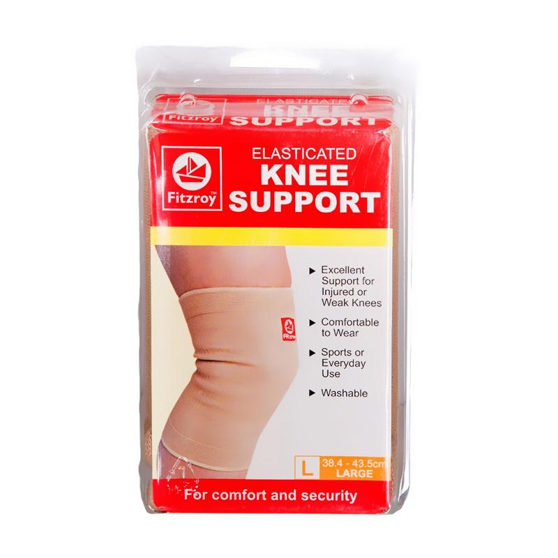 Fitzroy Elasticated Knee Support Large 38.4-43.5cm