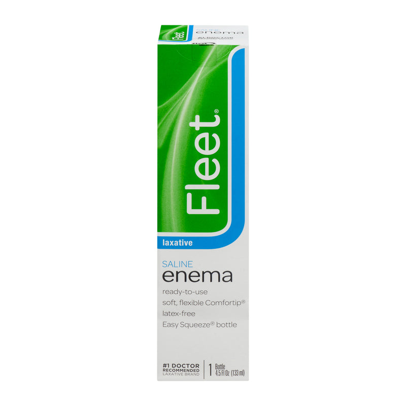 Fleet Enema For Adult Saline Laxative 4.5oz