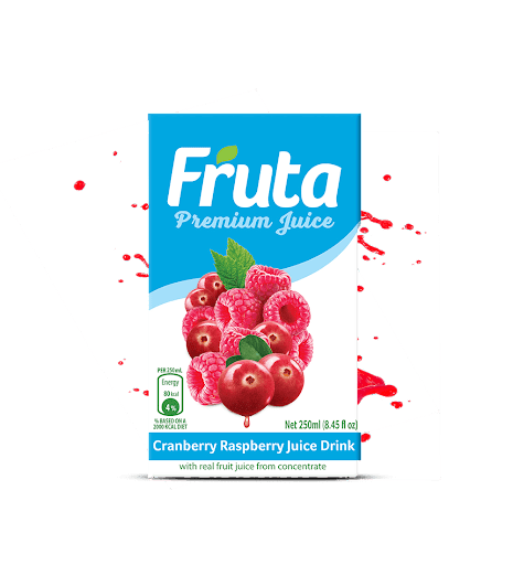 Fruta Cranberry Raspberry Juice Drink 250ml