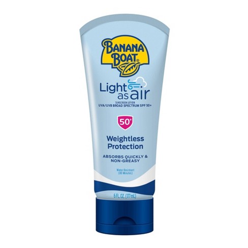 Banana Boat Light Air Sunscreen Lotion 50+ 6oz