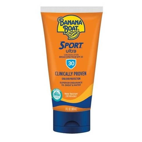 Banana Boat Sunscreen Sport Lotion SPF30 3fl.oz