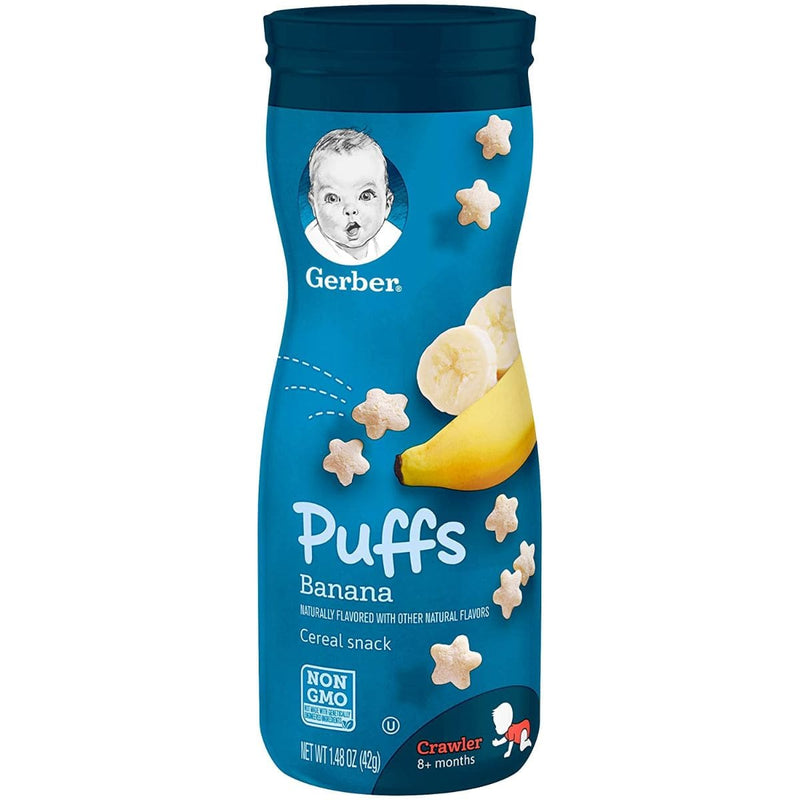 Gerber Graduates Puffs Banana 1.48oz