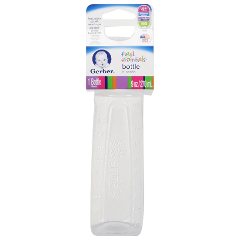 Gerber First Essentials Bottles 9oz  (Single)