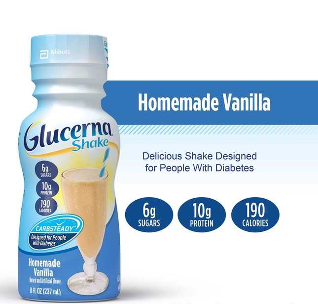 Glucerna OS Vanilla 8oz