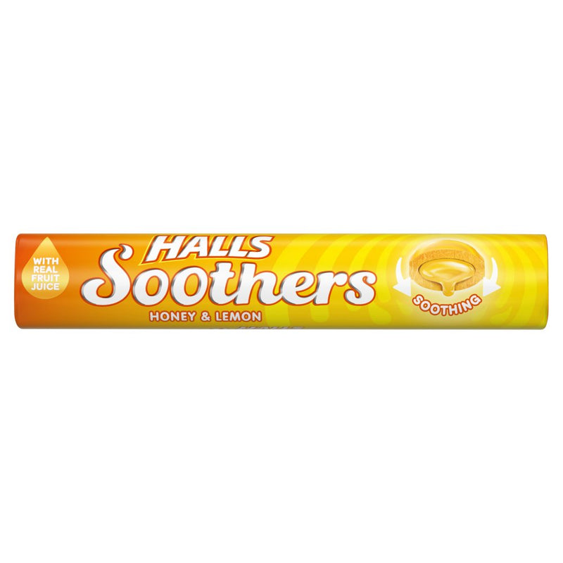 Halls Soothers Honey & Lemon 45g