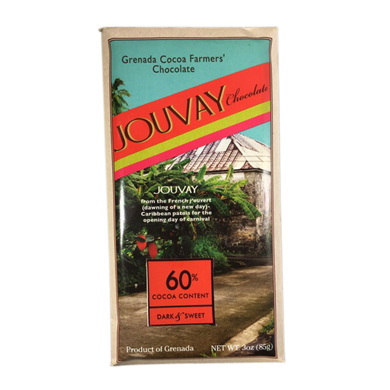 Jouvay Chocolate 60% Dark Sweet 3oz