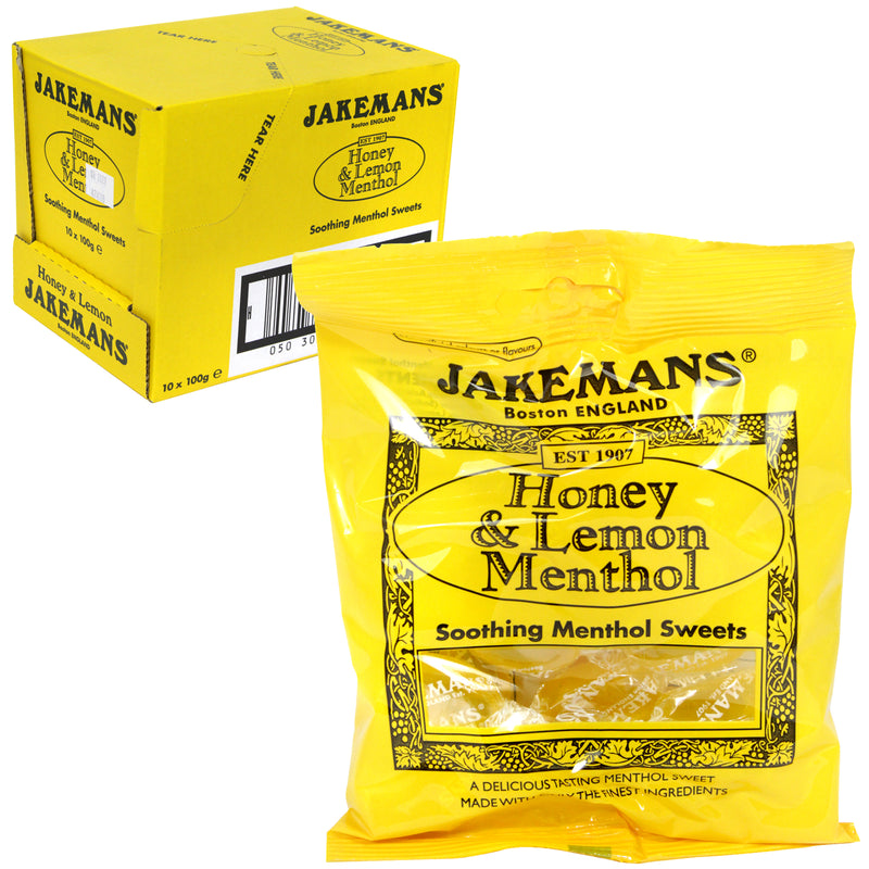 Jakemans Honey & Lemon Mentol Loz. 73g