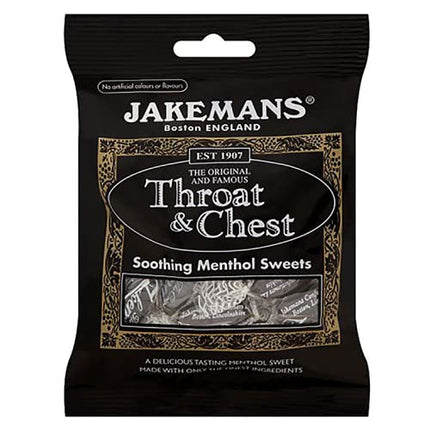 Jakemans Throat & Chest Menthol Loz 73g