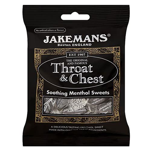 Jakemans Throat & Chest Mentol Loz 73g