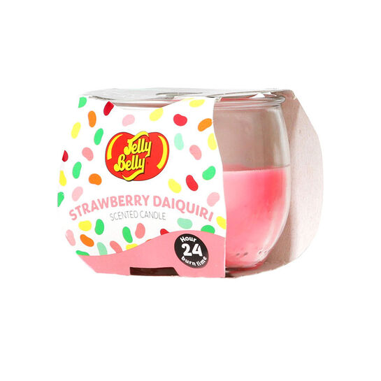 Jelly Belly Scented Candle Pot Strawberry Daiquiri