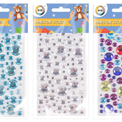 DID Rhinestone Stickers  Asst