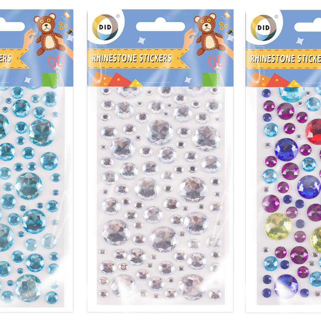 DID Rhinestone Stickers  Asst