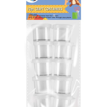 DID Craft Containers 10pc