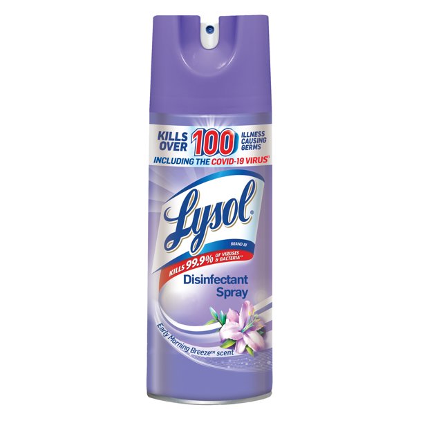 Lysol Disinfectant Spray 12.5Oz Early Morn. Breeze