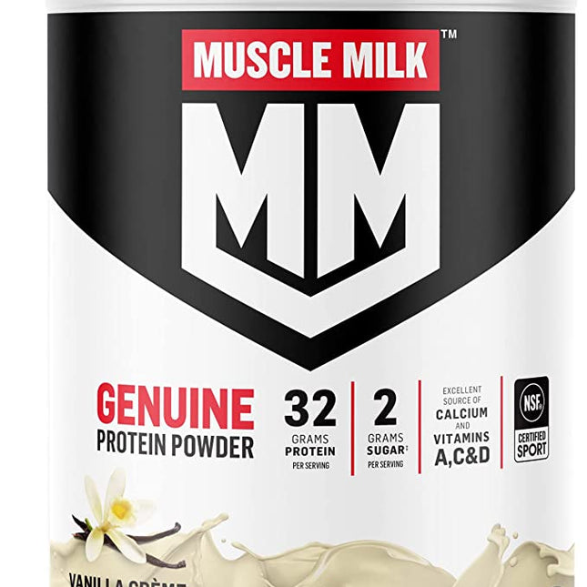 Muscle Milk Genuine Protein Powder Vanilla Creme